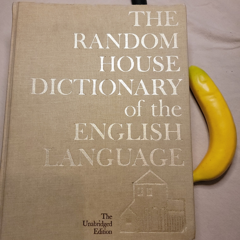 Random House Dictionary of the English Language Unabridged Edition 1966